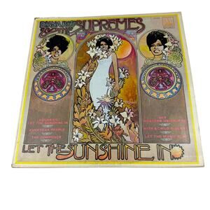 Diana Ross & The Supremes Let The Sunshine In Vinyl LP